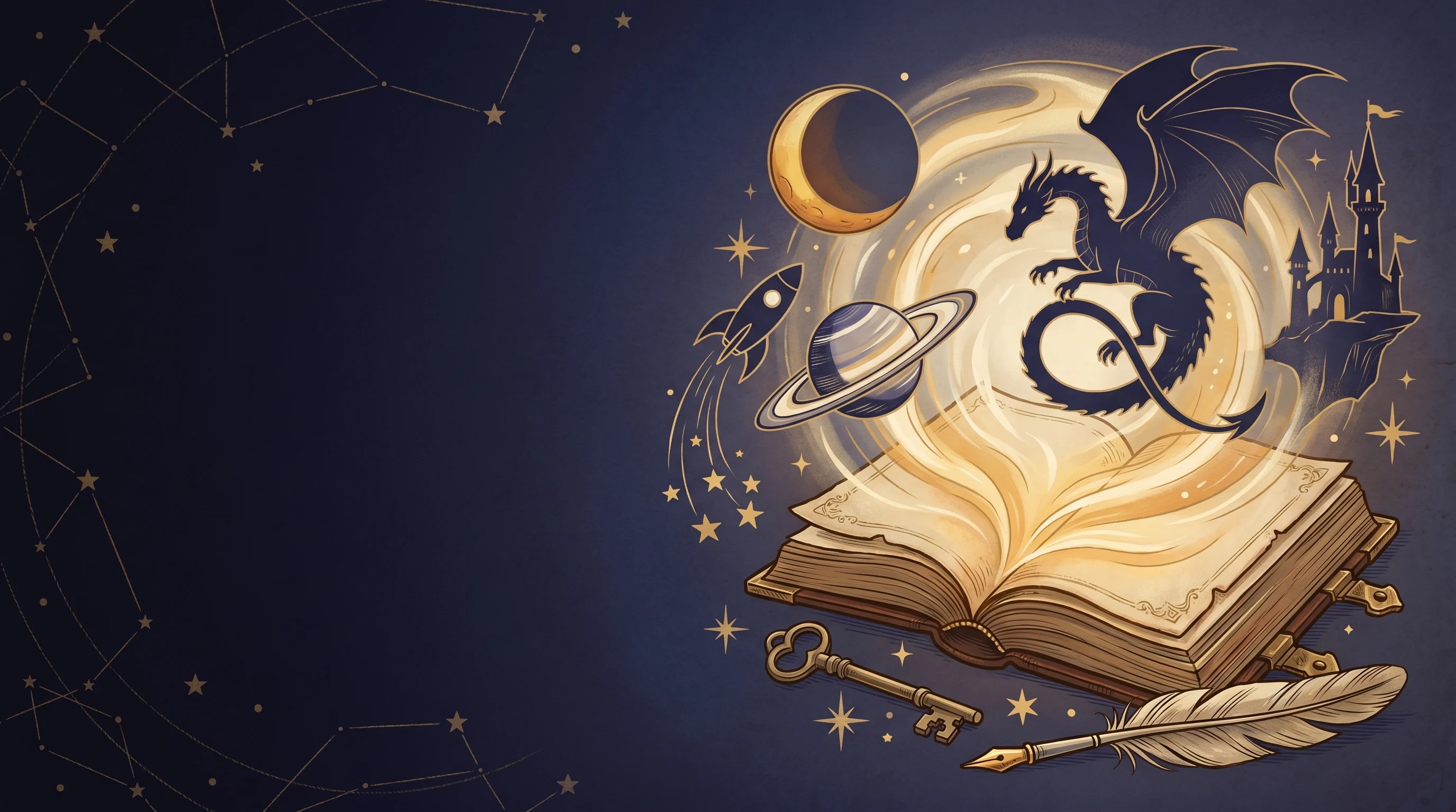 Sci-Fi & Fantasy Book Trivia — cover art
