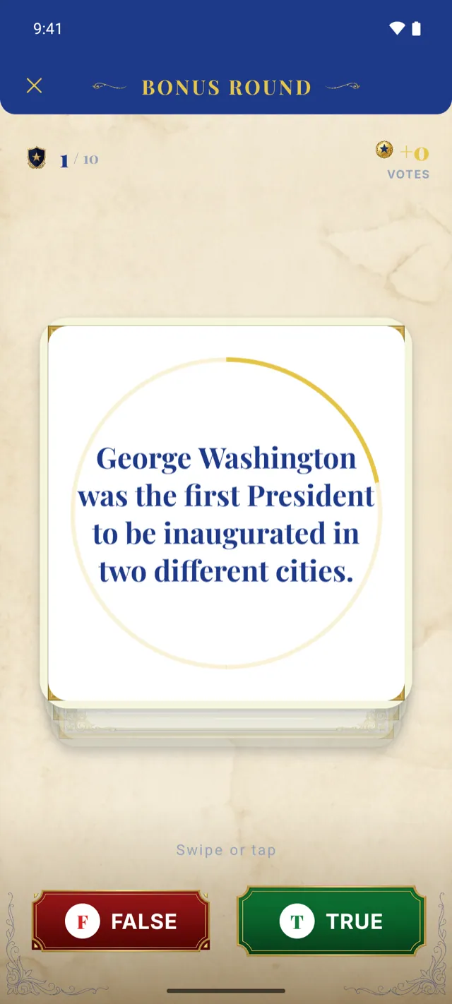U.S. Presidents Quiz — Bonus